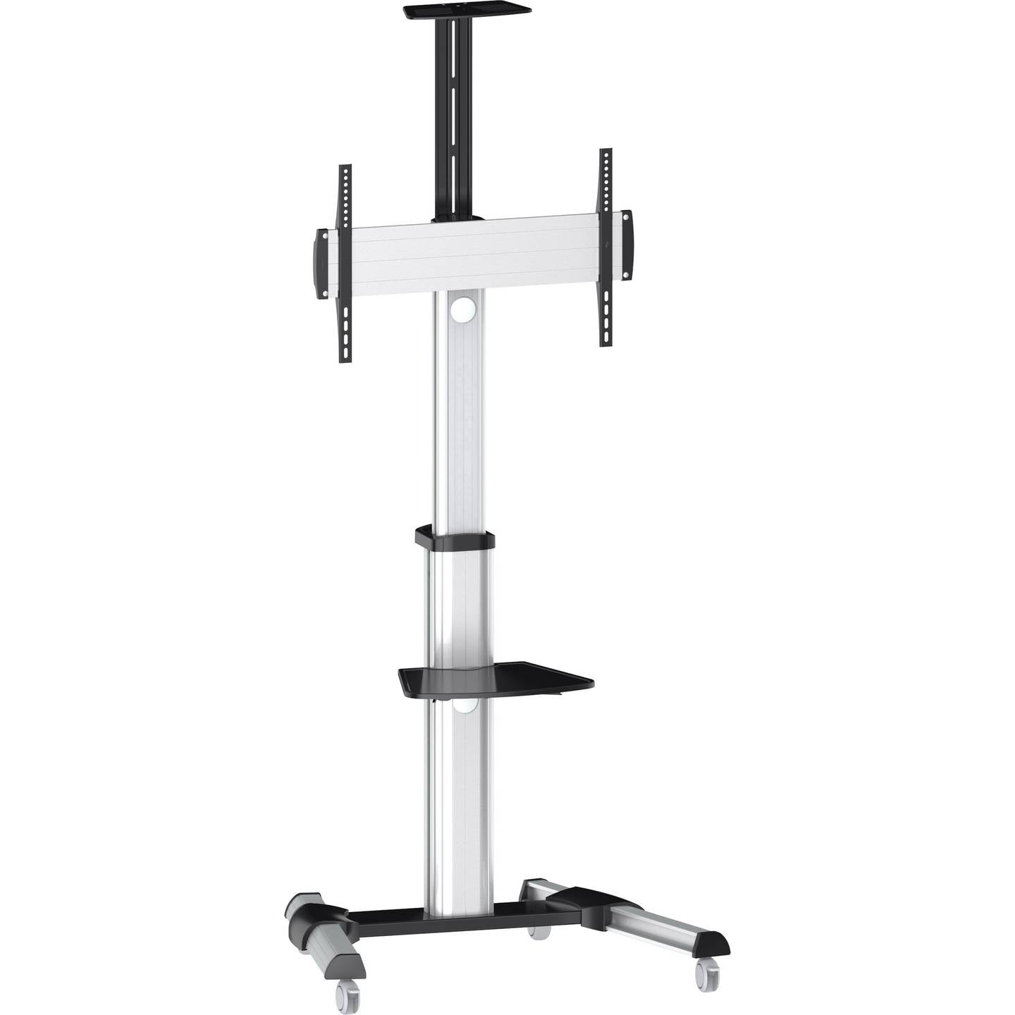 SpeaKa Professional TV-Rollwagen Neigbar Höhenverstellbar für 37-70 Zoll - 4053199525638