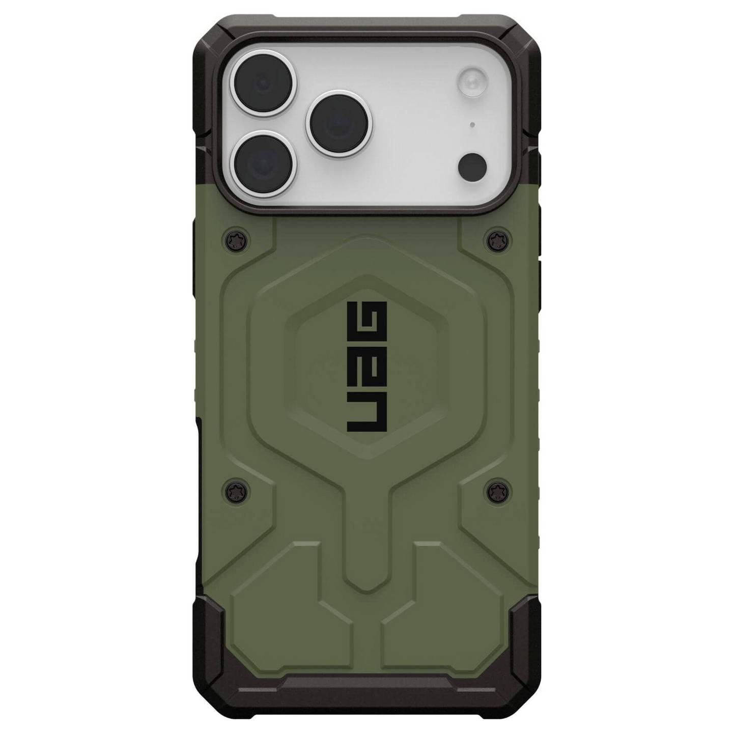 Urban Armor Gear Case Schutzhülle Apple iPhone 17 Pro Max Olive TPU robust 5,5m - 0840283923234