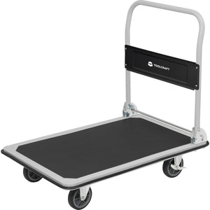 B-Ware Toolcraft Handwagen klappbar Transportwagen Stahl Traglast 150kg 73x47x83cm