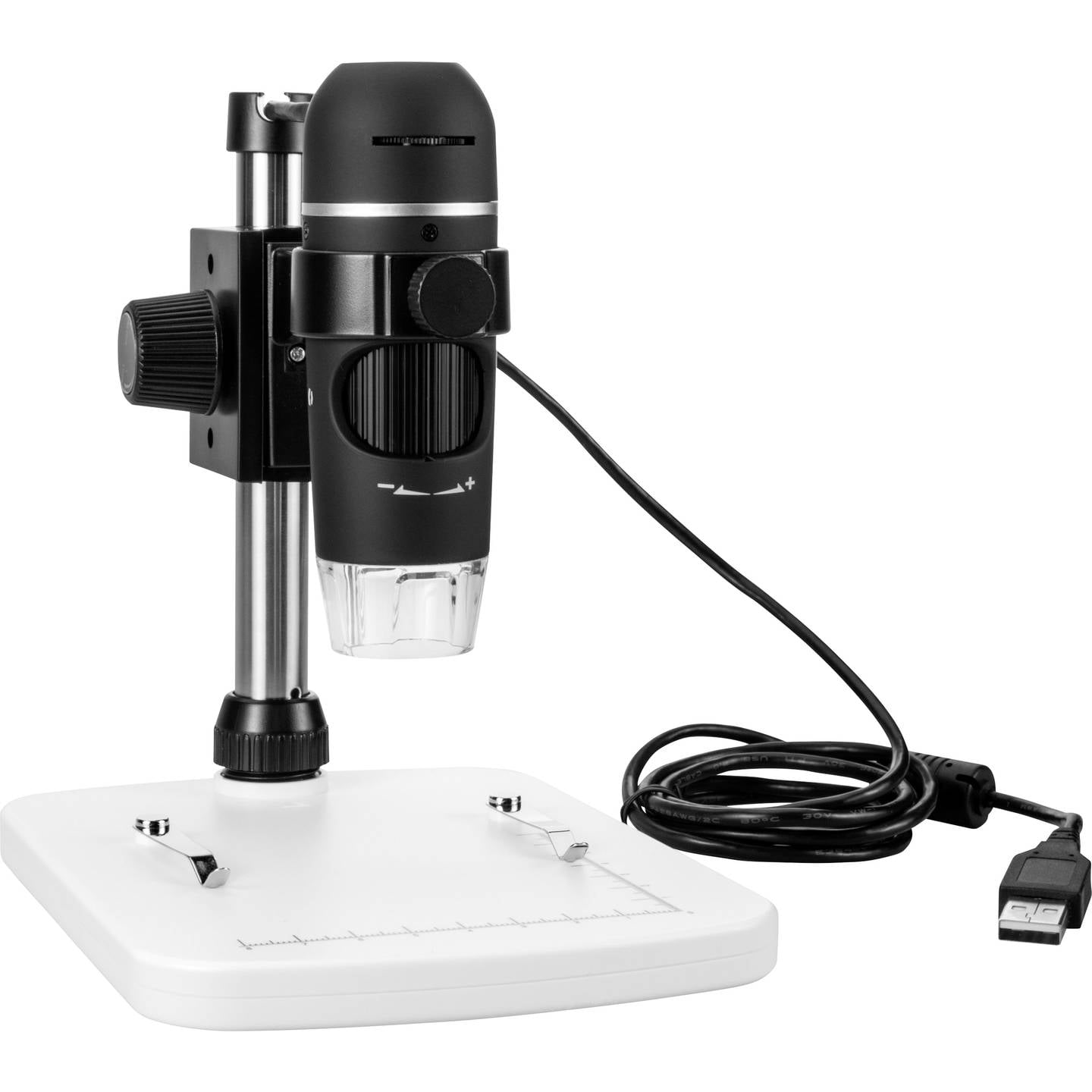Toolcraft USB Mikroskop DigiMicro Profi 5 Megapixel 150x Vergrößerung mit LEDs - 4053199557134