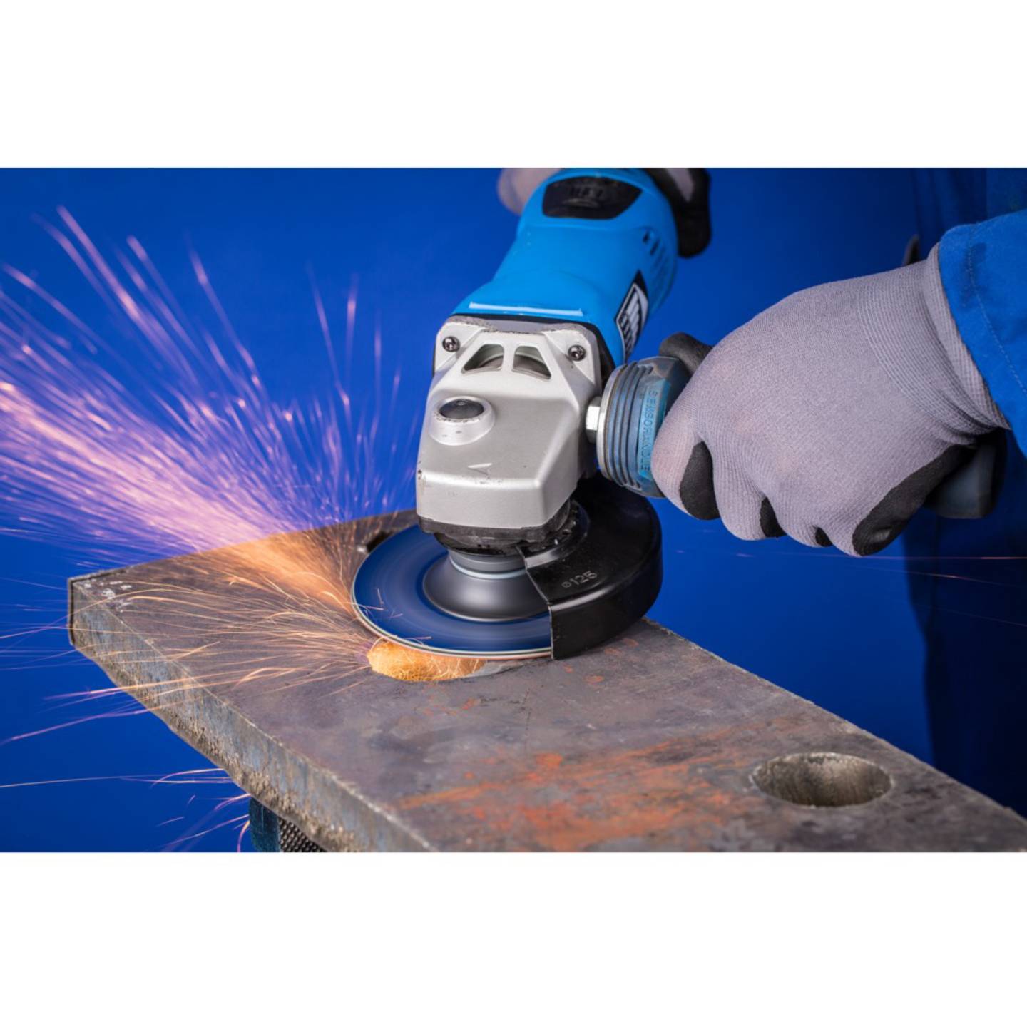 PFERD TOOLS Schleifpapier Schleifteller Körnung 80 Ø125mm 25 Stück für Schleifen - 4007220165119
