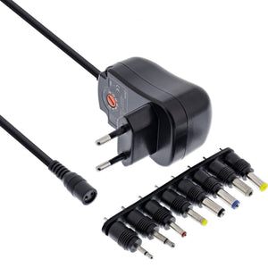 B-Ware InLine Universal Steckernetzteil 12W 110-240V auf 3-12V max 1200mA Adapter