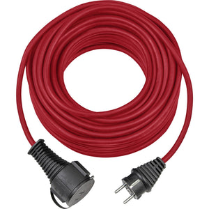 B-Ware Brennenstuhl Strom Verlängerungskabel 25m IP44 Gummi Kabel Außenbereich rot 3G