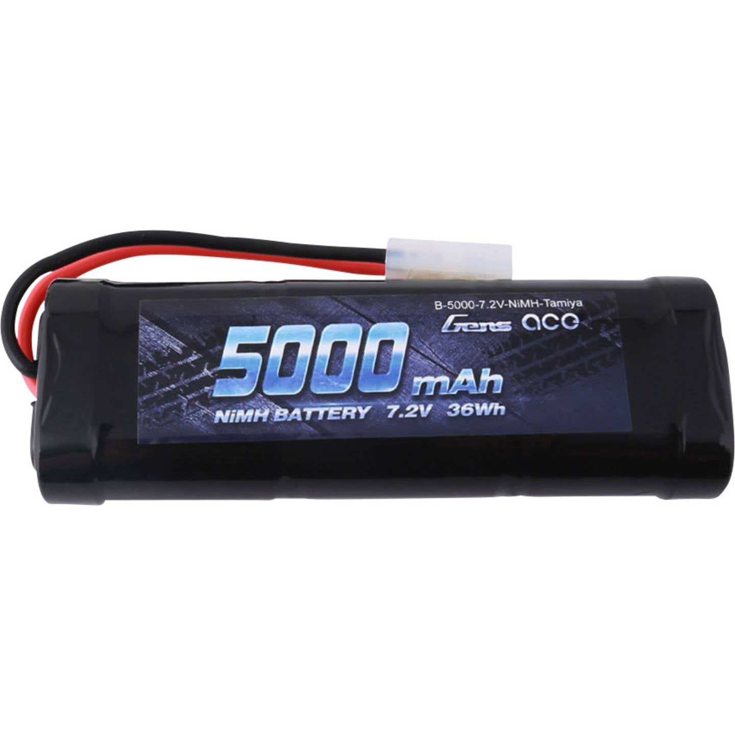 Gens ace Modellbau-Akkupack NiMH 7.2V 5000mAh 6 Zellen Tamiya Stick Akku 1C - 6928493335512