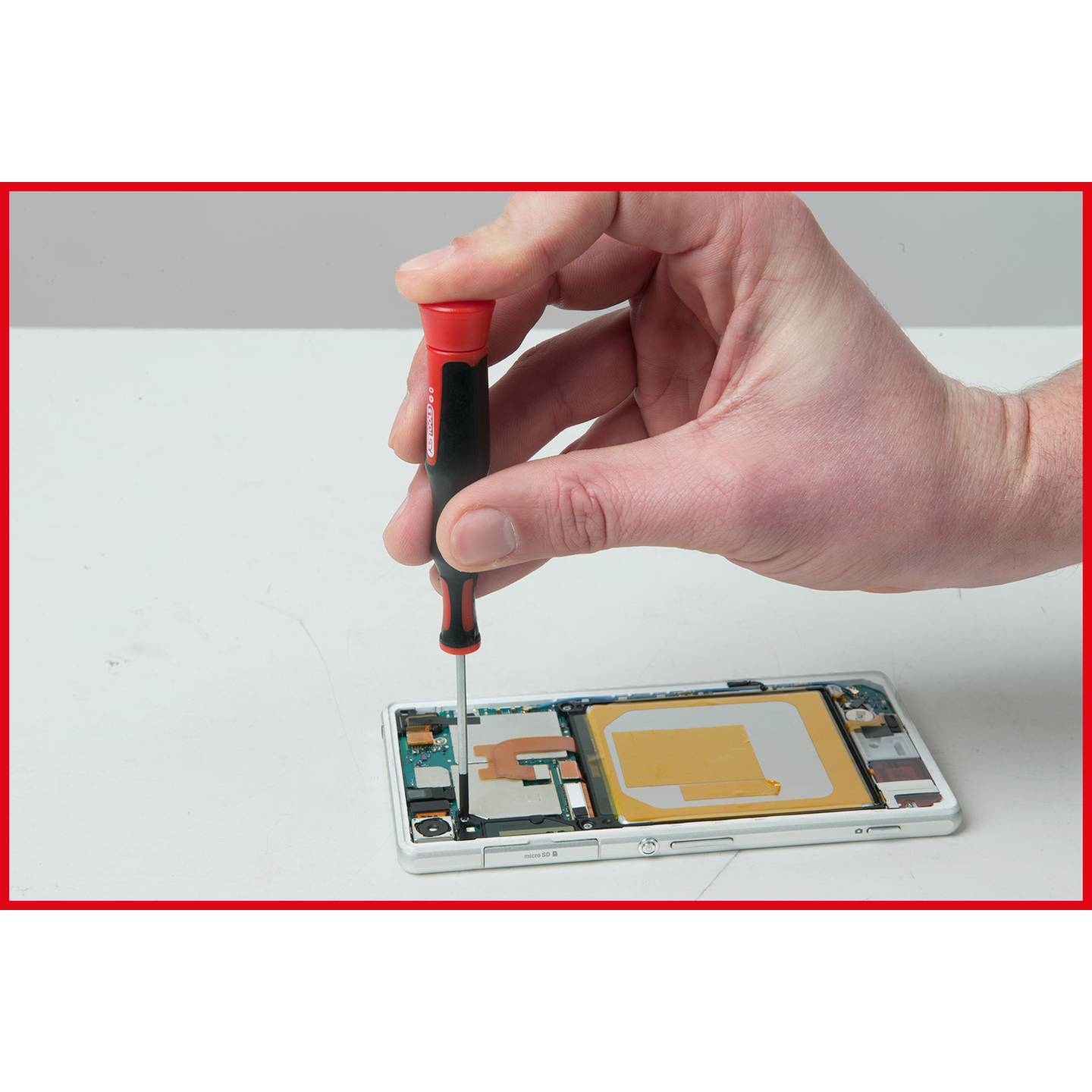 KS Tools Werkzeugset 21teilig mit Feinmechanik-Schraubendrehern und Pinzette - 4042146150313