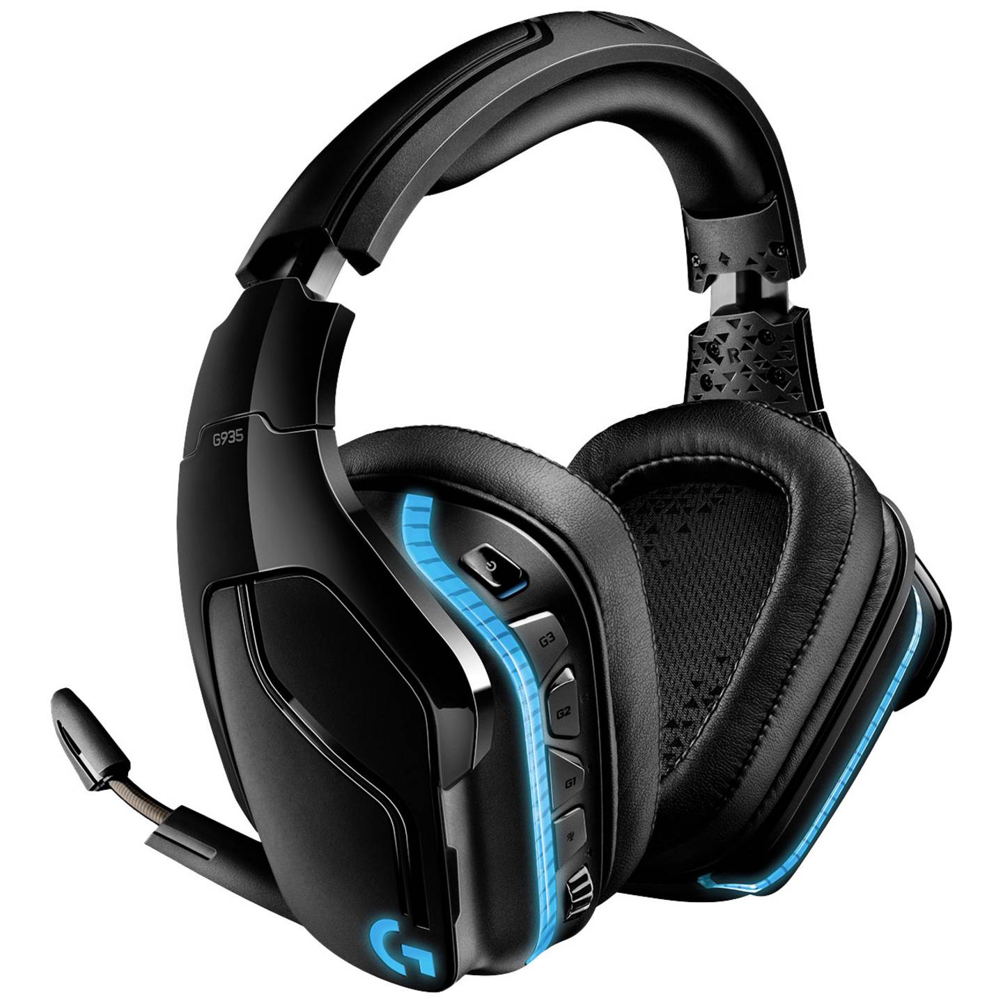 Logitech Gaming Over Ear Headset G935 7.1 Surround Schwarz Mikrofon - 5099206081918