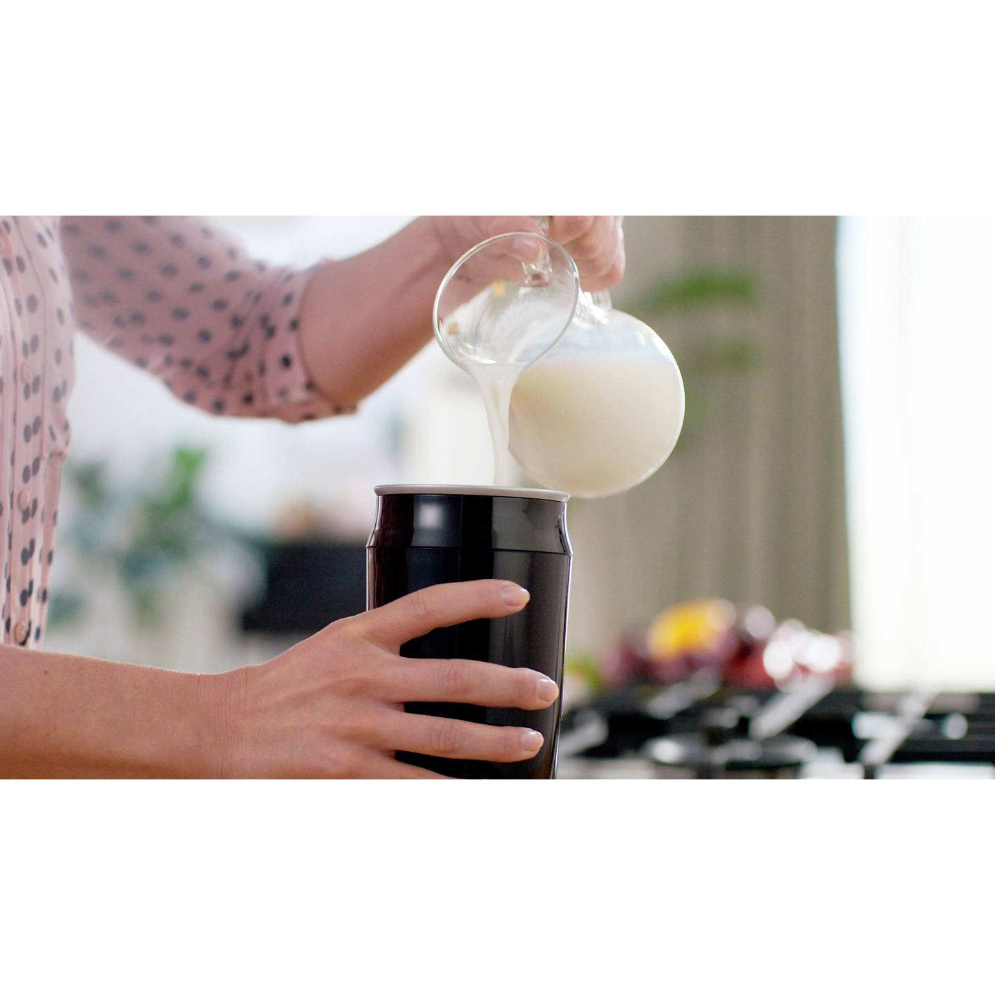 Philips Home Milchaufschäumer Milchaufschäumer CA6500/63 500W schwarz 120ml - 8720389007613