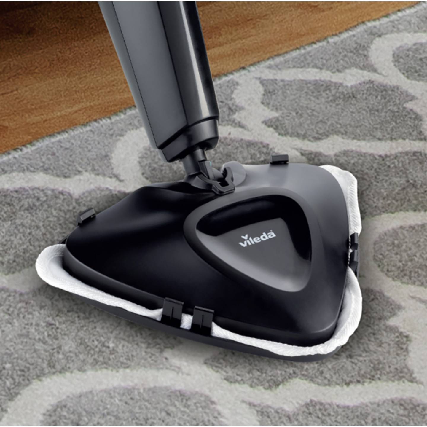 Vileda Dampfreiniger Steamer Steam Plus 1550W Hygienische Reinigung 0,4l 2300g - 4023103229716