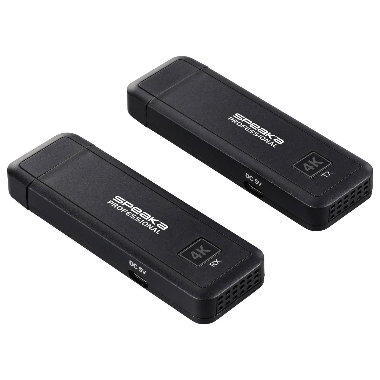 SpeaKa Professional HDMI Funkübertragung 50m 4K 3840x2160 Pixel schwarz Set - 4064161336183