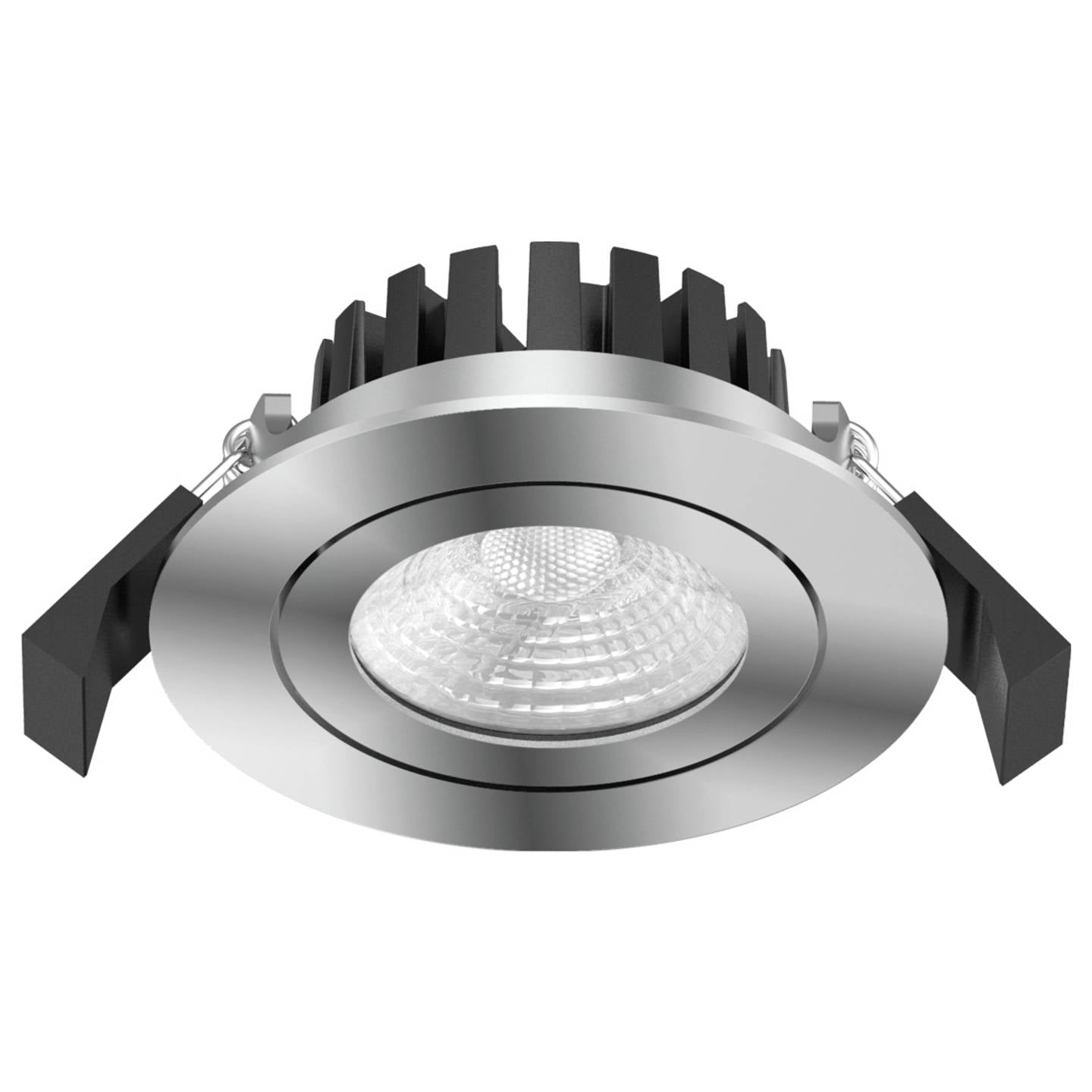 EVN P65081302 LED-Einbauleuchte 8W warmweiß schwenkbar 240V Edelstahl - 4037293030052