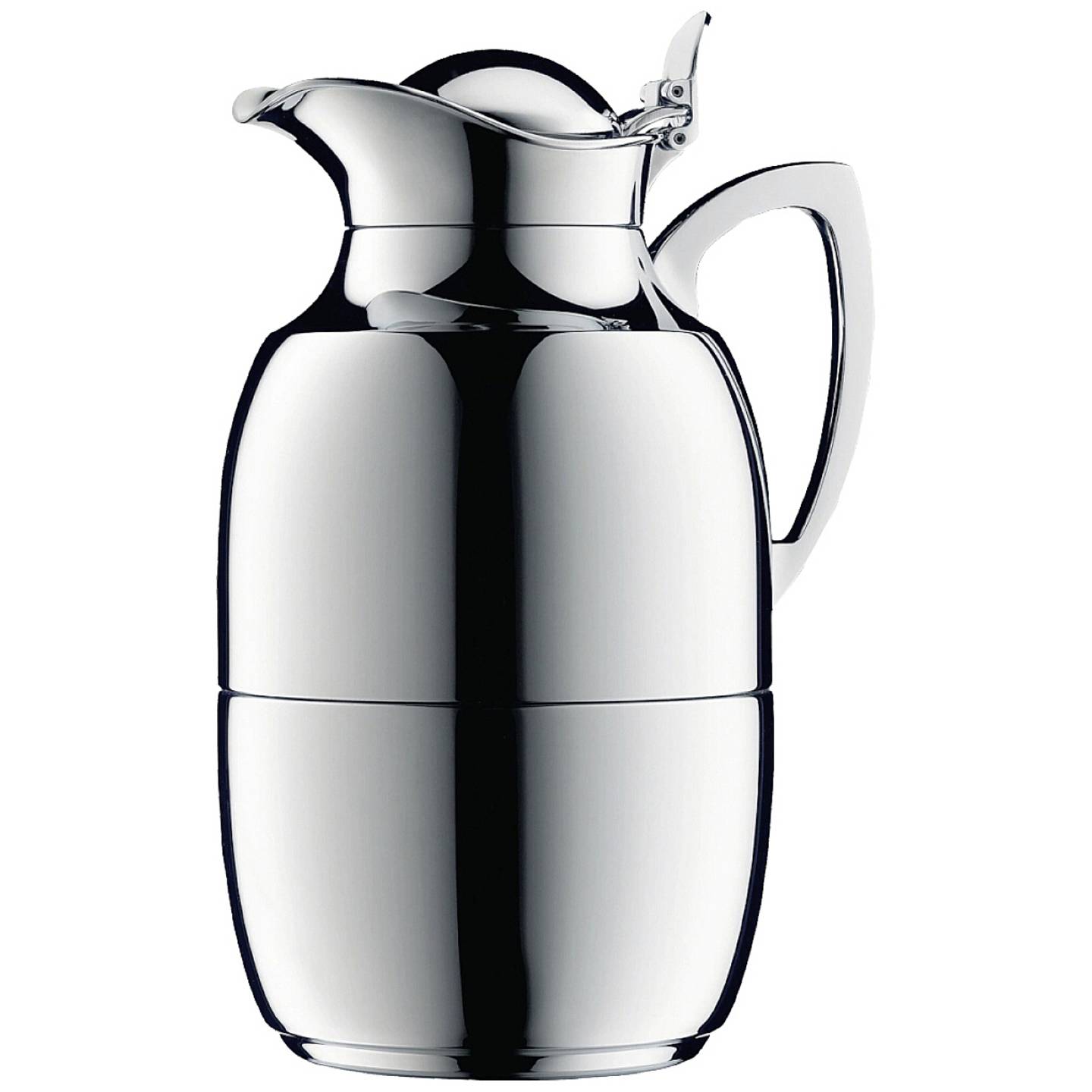 Alfi Thermokanne Edelstahl 1l Juwel Isolierkanne BPA-frei Einhandbedienung 12h - 4002458520648