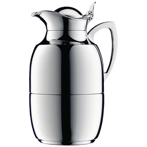 B-Ware Alfi Thermokanne Edelstahl 1l Juwel Isolierkanne BPA-frei Einhandbedienung 12h