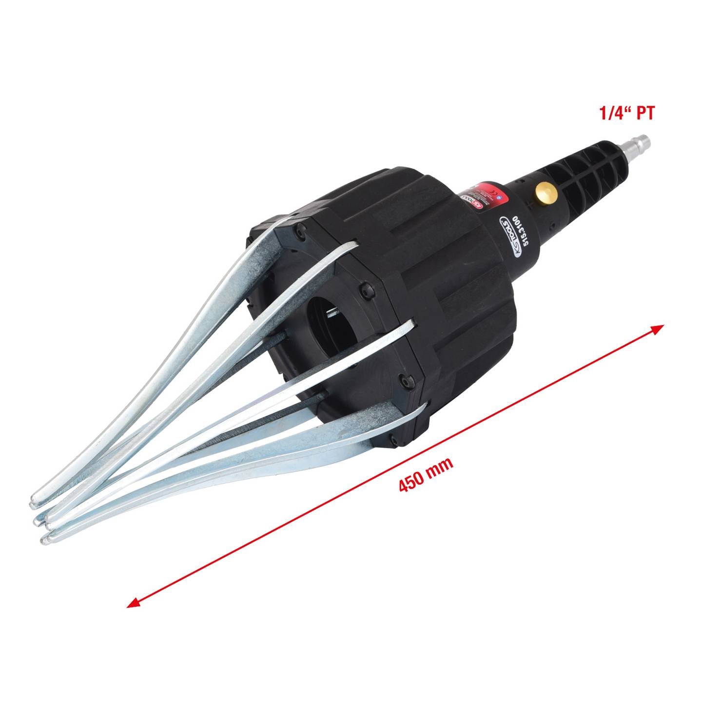 KS Tools Druckluftmontagegerät Achsmanschetten 8 bar 2265g Werkstattgerät - 4042146123041