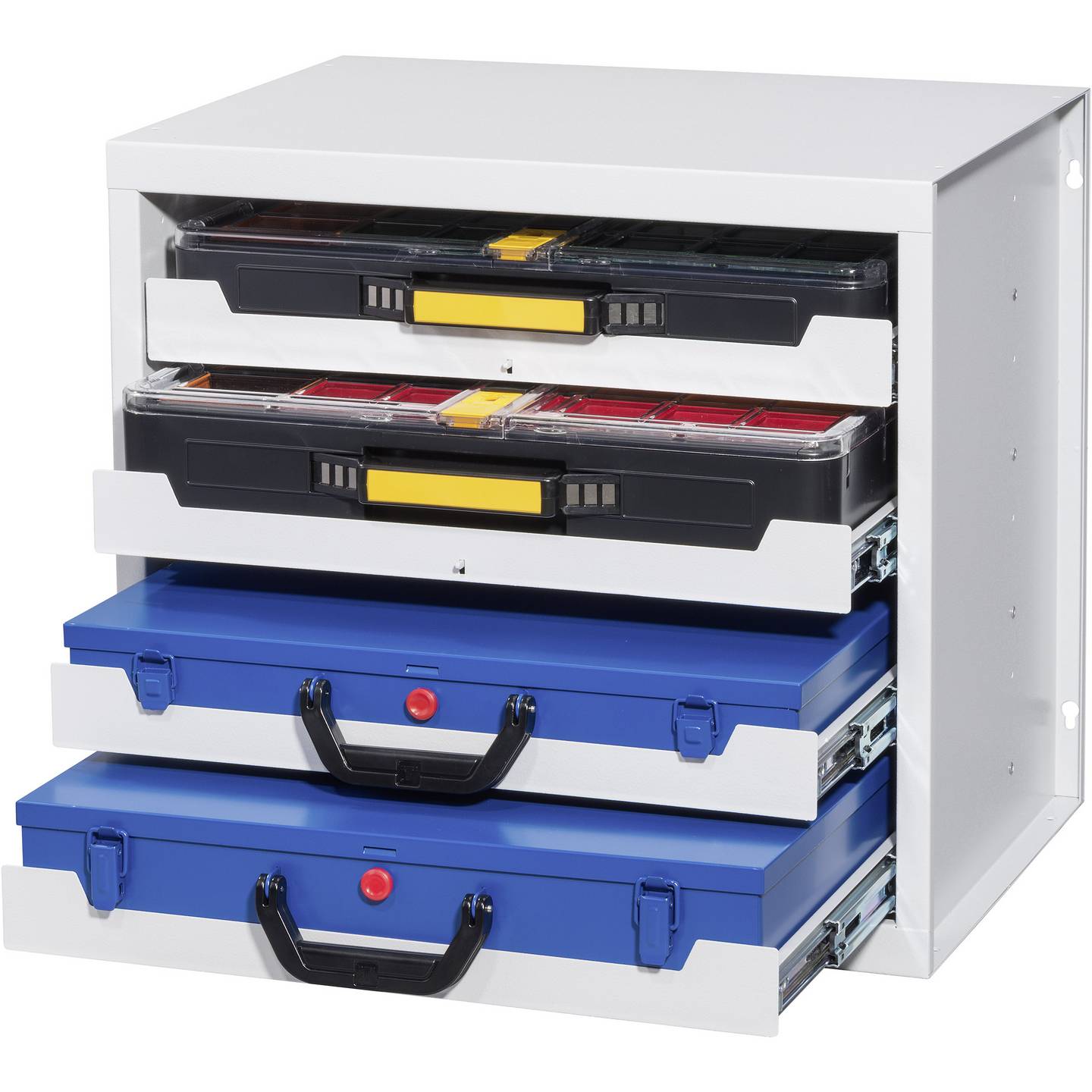 Allit Gehäuse für Schubladensystem EuroPlus Depot M grau 505x380x465mm 1 St. - 4005187558050