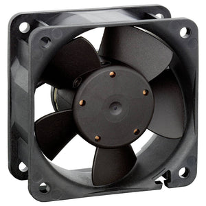 B-Ware EBM Papst Axiallüfter 614NML 24V DC Lüfter 23m³/h Kugellager schwarz 60x60x25mm