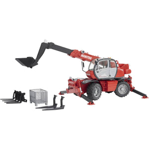 B-Ware Bruder Manitou Teleskopstapler MRT 2150 1:16 mit 360° Kabine und Teleskoparm
