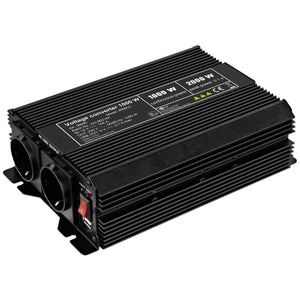 B-Ware GOOBAY Spannungswandler 1000W Transformator Wechselrichter 230V 12V 24V 500W