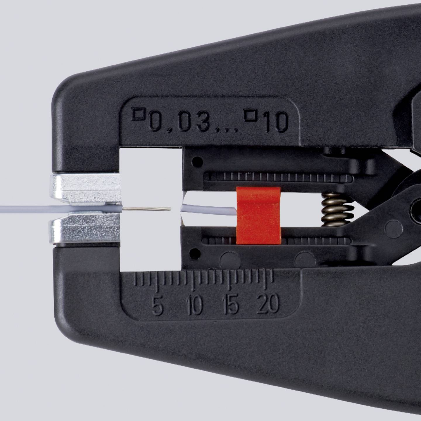Knipex MultiStrip 10 Abisolierzange Zange Abisolierwerkzeug Automatisch Gehärtet - 4003773054580