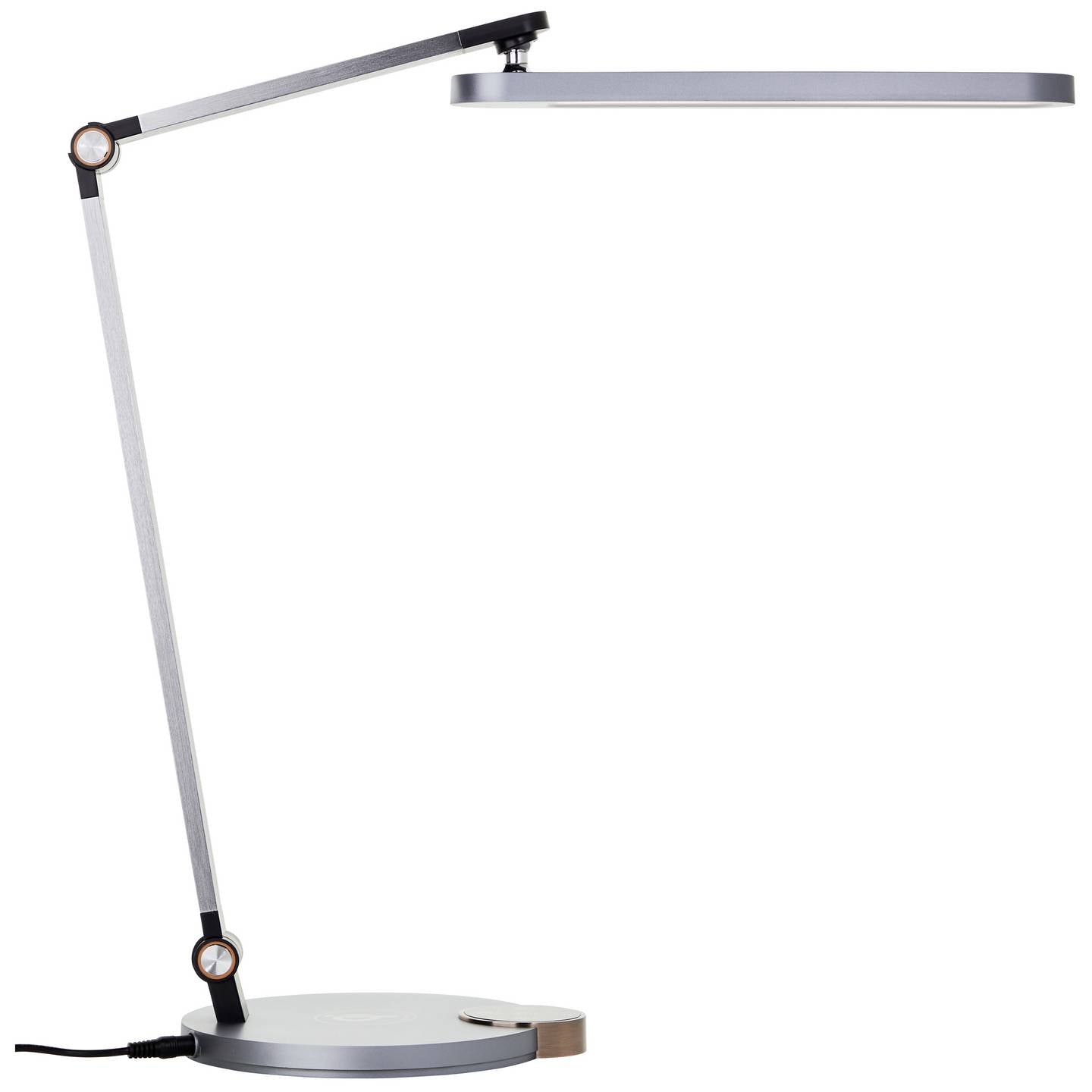 Brilliant Tischleuchte G98941/22 LED 7W silber Lampe Schreibtischleuchte Leuchte - 4004353430343