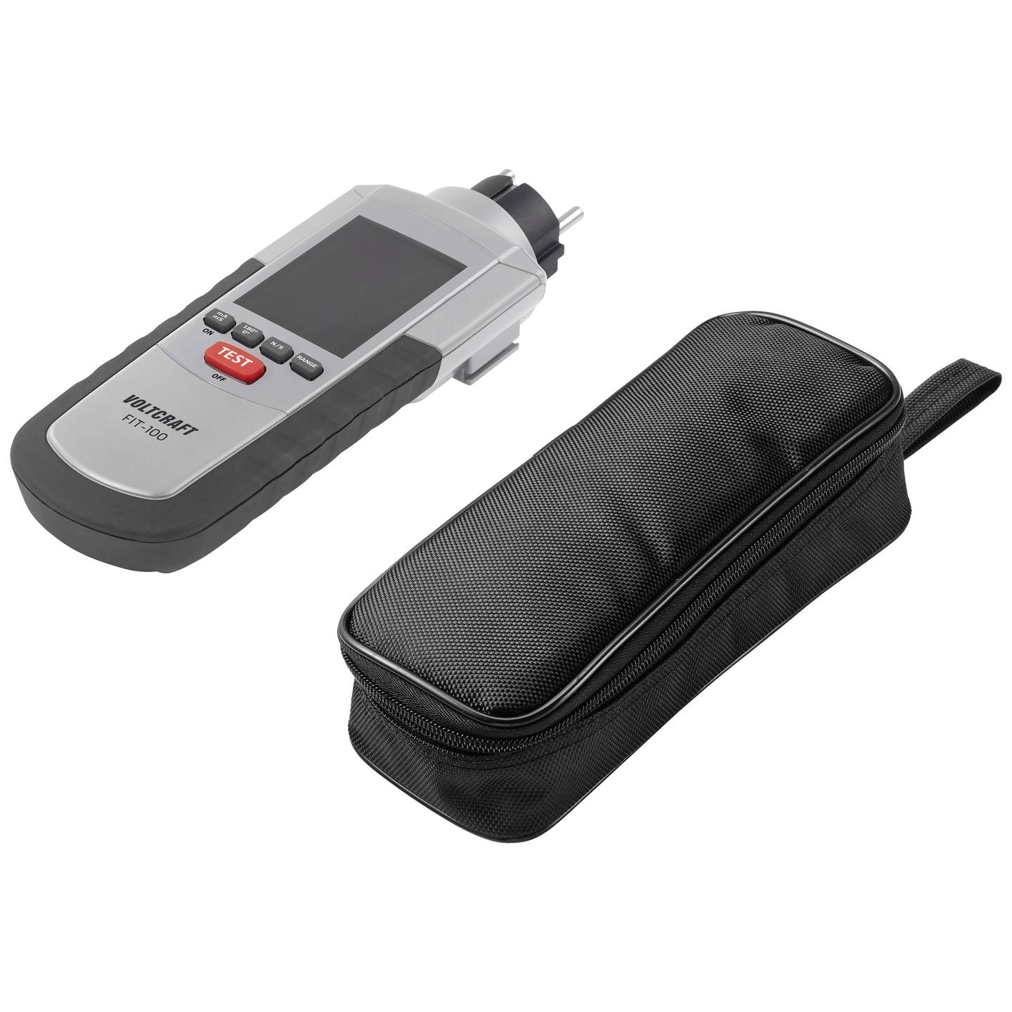 Voltcraft Installationstester FIT-100 digital CAT III 600V IP40 manuell 340g - 4064161195117