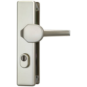 B-Ware Abus Schutzbeschlag KLZS714 Wechselgarnitur Neusilber 72mm 8mm 37-47mm Türschutz