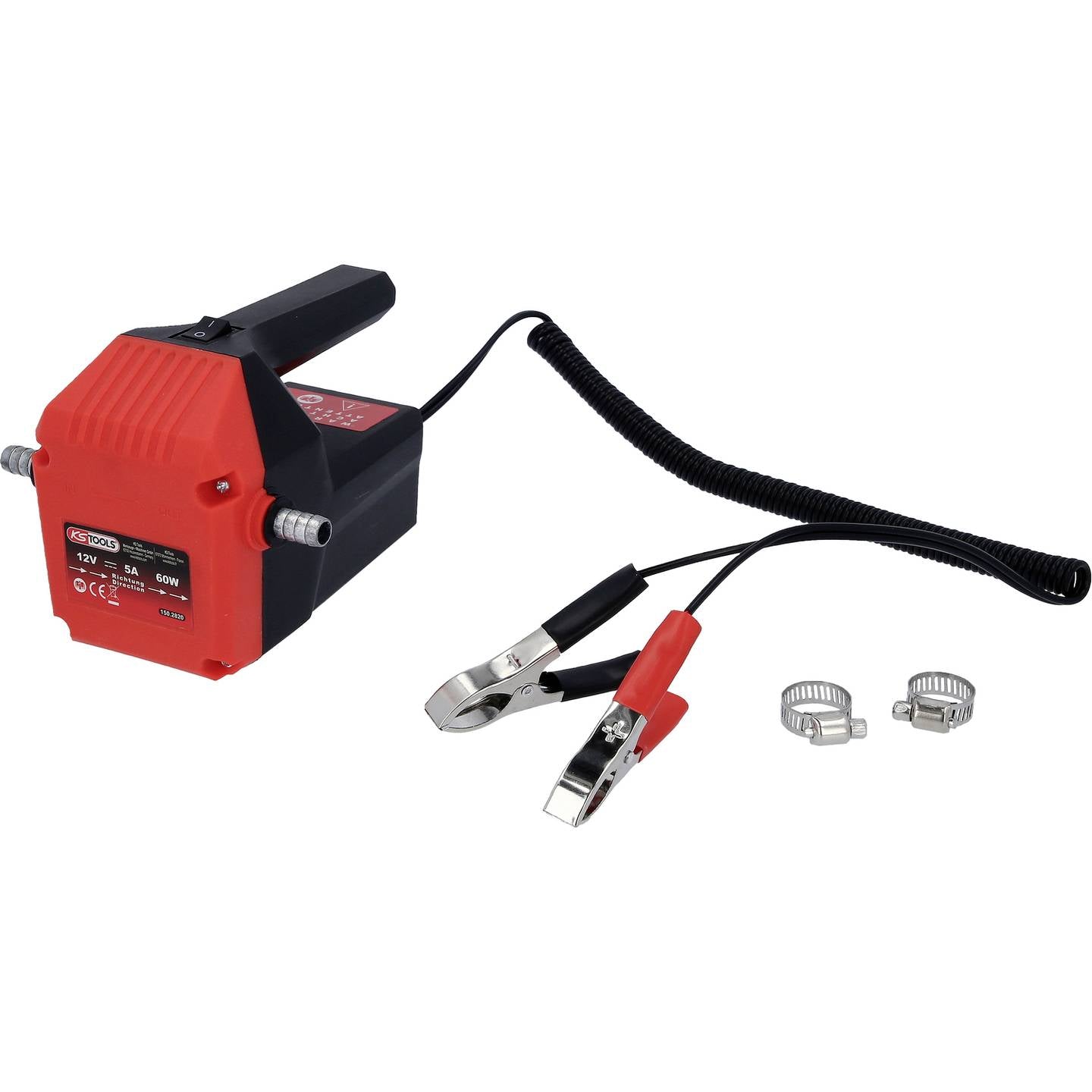 KS Tools Pumpe Öl Absaugpumpe Umfüllpumpe Diesel Motoröl Heizöl Kühlflüssigkeit - 4042146885123