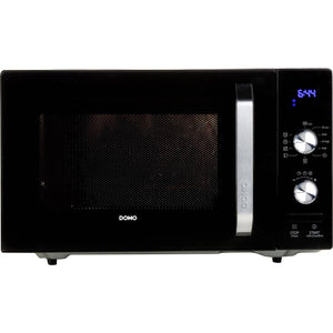 B-Ware DOMO Mikrowelle Ofen Schwarz Timerfunktion 800W Küchenmikrowelle Kochgerät