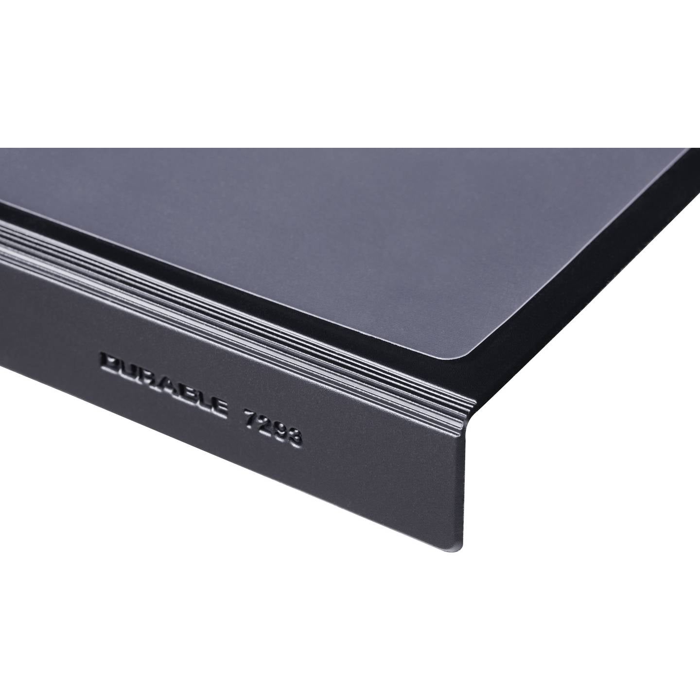 Durable Schreibunterlage Schwarz 65x52cm abwischbar rutschfest PVC Arbeitsplatz - 4005546701271