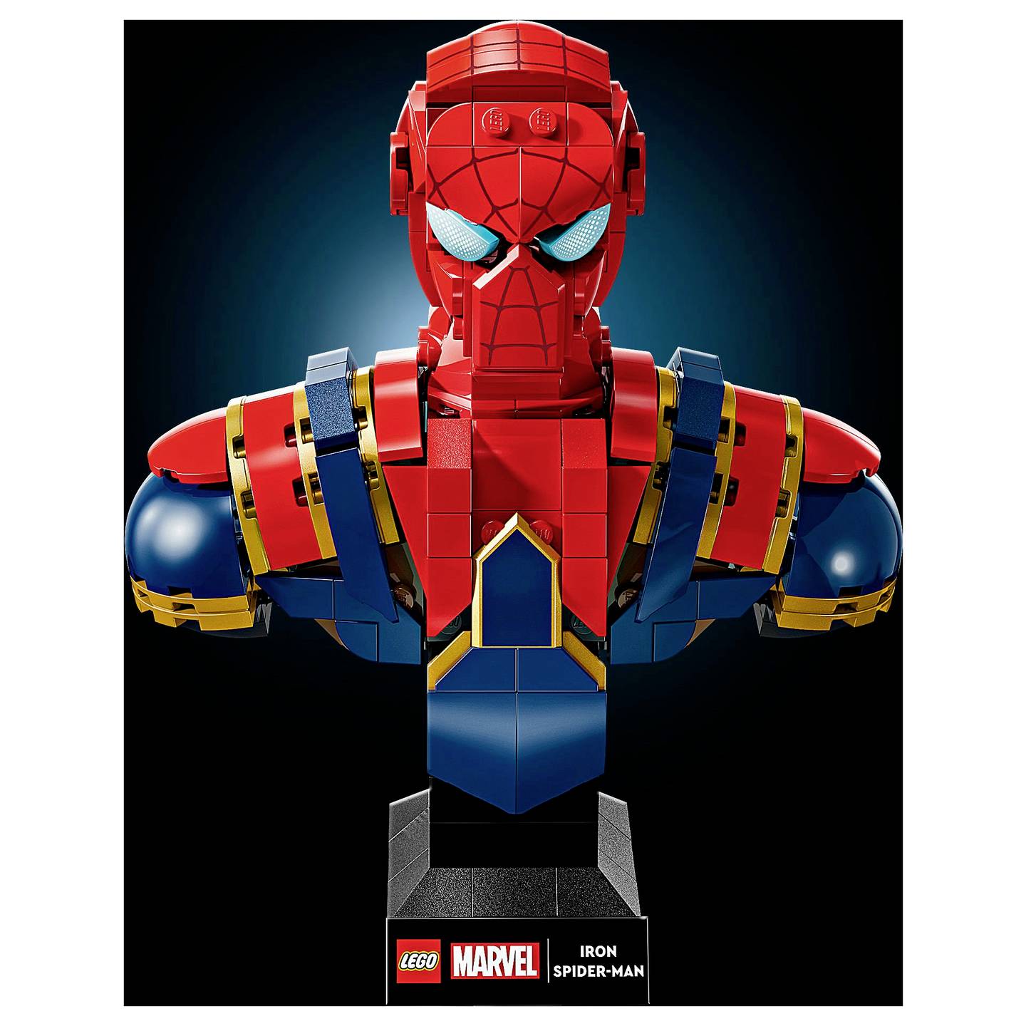 LEGO Marvel Super Heroes Büste Figur Iron Spider-Man Minifigur 76326 - 5702017817989