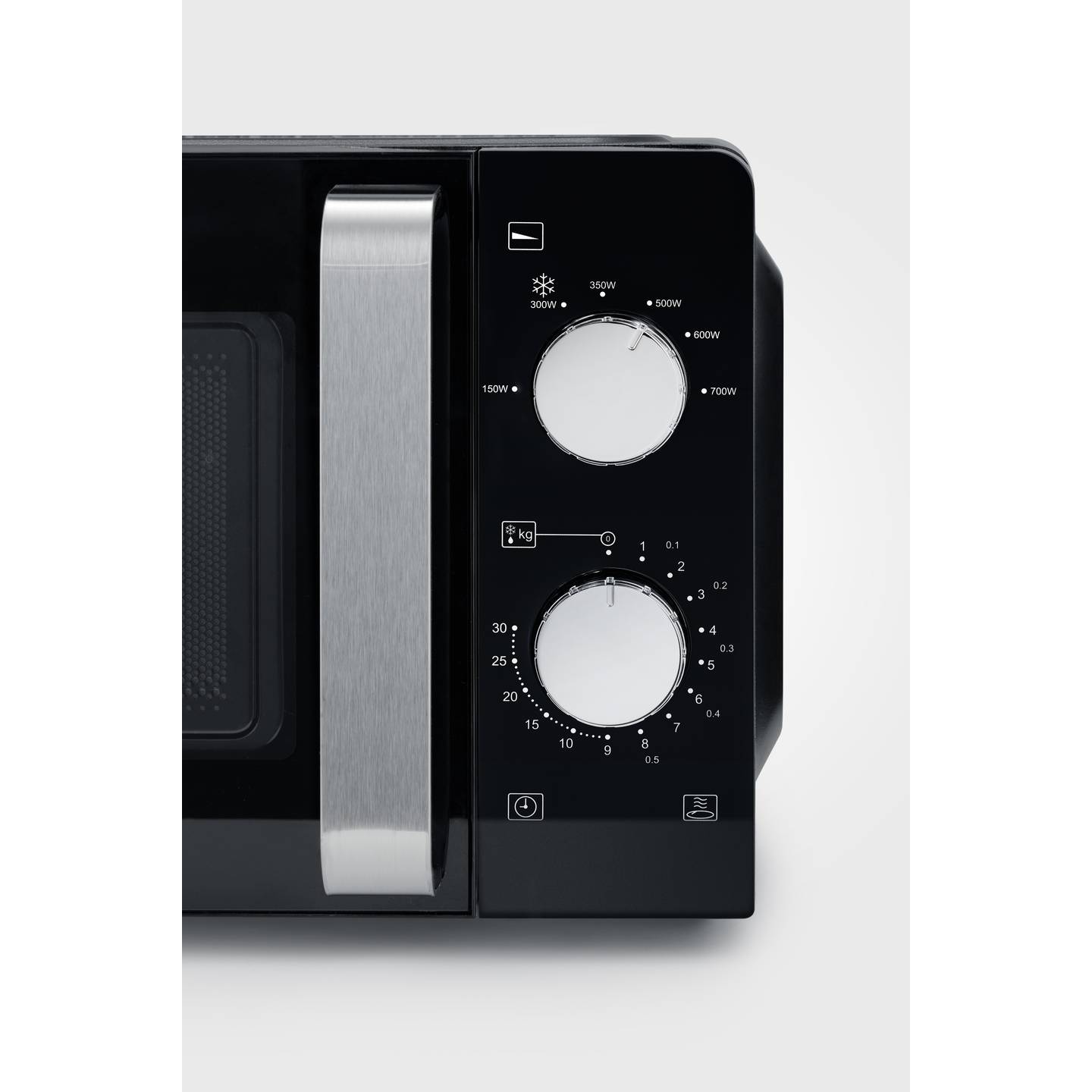 Severin MW 7886 Mikrowelle 700 W 17 l Schwarz mit Timerfunktion - 4008146042041