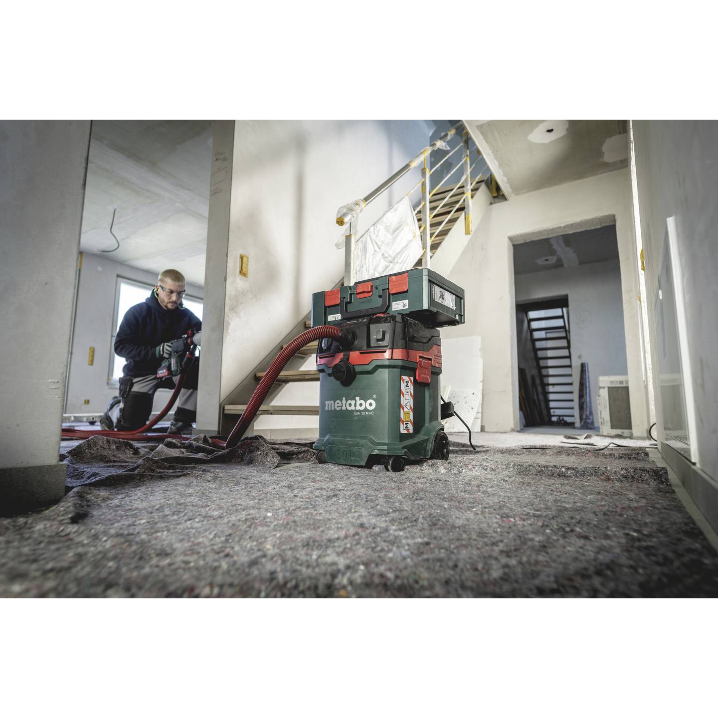 Metabo Nass-/Trockensauger ASA 30 M 1200W 30l 4200l/min Handstaubsauger robust - 4061792230767