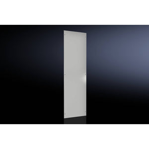 B-Ware Rittal Seitenwand Stahlblech grau 2000mm 600mm Handtuchheizkörper 2er Set