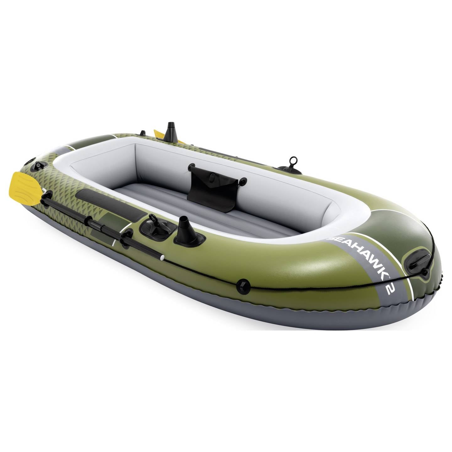 Intex Seahawk 2 Boot Sportboot bis 240 kg Angelboot mit Paddeln und Pumpe - 6941057430645