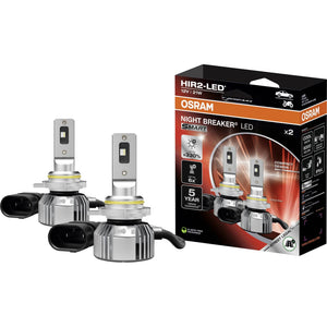 B-Ware Osram LED Scheinwerferlampe HIR2 NightBreaker 2er Set orange Leuchte Lampe