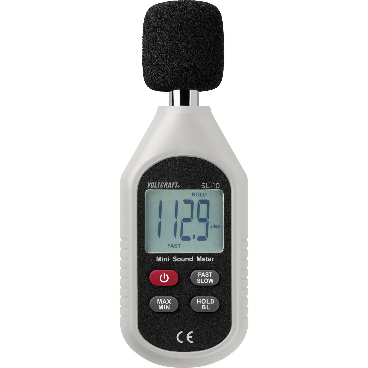 VOLTCRAFT Schallpegel-Messgerät SL-10 30-130 dB Messgerät Schallpegel digital - 4053199527267