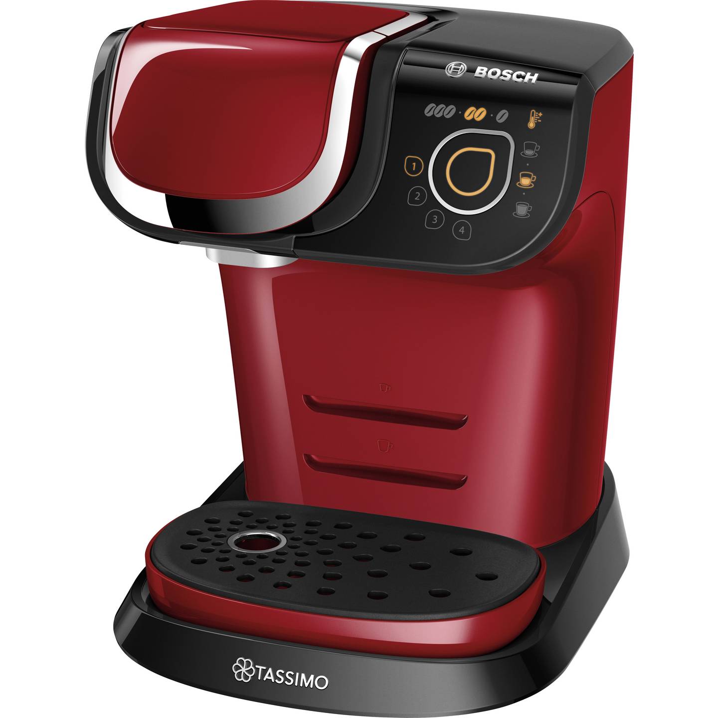 Bosch Kapselmaschine TASSIMO MY WAY 2 TAS6503 One Touch rot schwarz 1500W 1,3l - 4242005137152