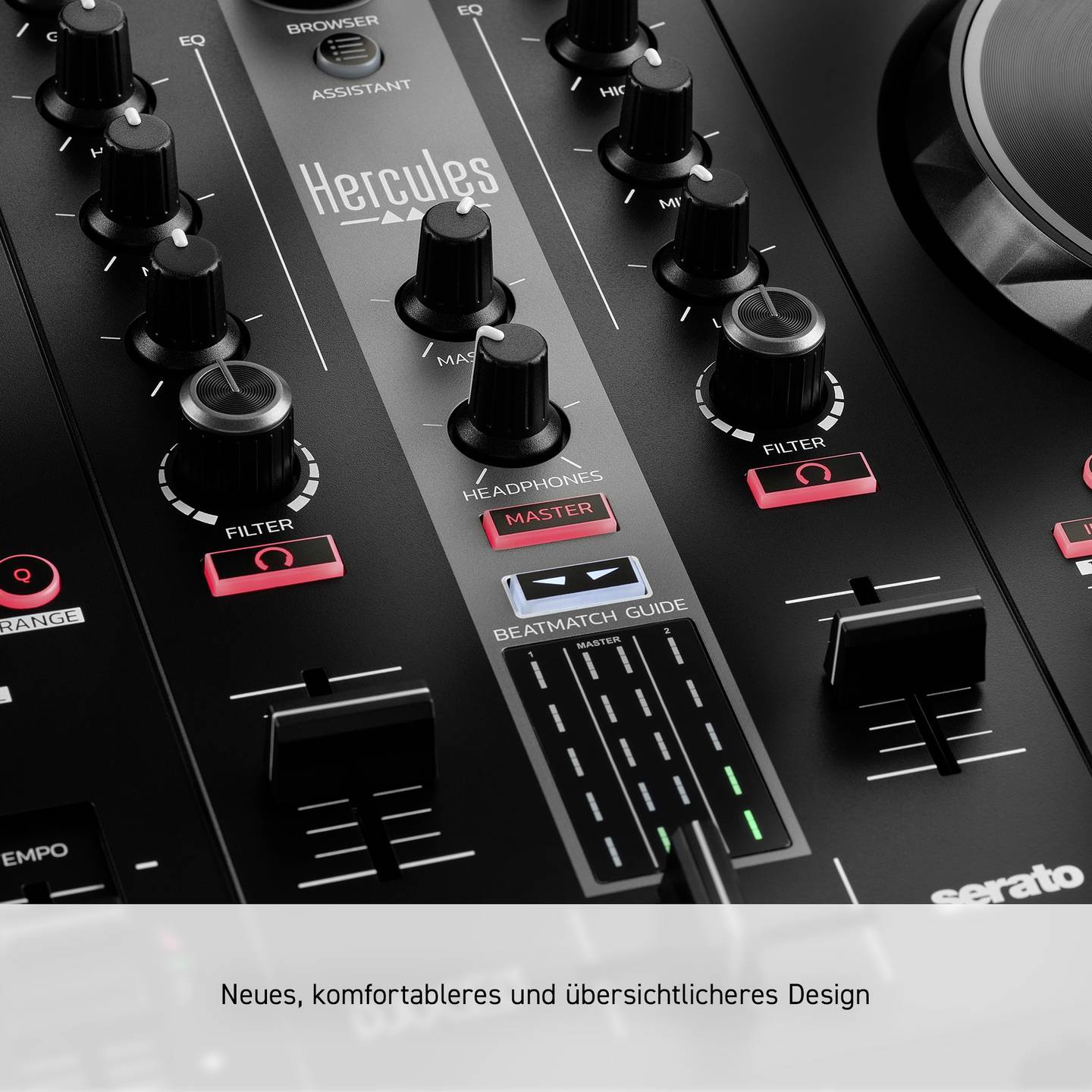 DJ Controller Mischpult Hercules DJControl Inpulse 300 MK2 Serato DJUCED Musik - 3362934746445