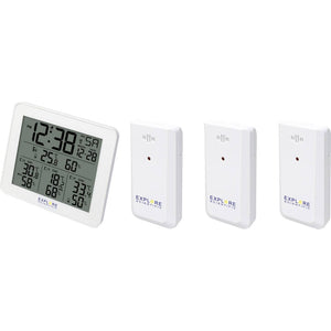 B-Ware Explore Scientific Funk-Wetterstation WSH4003 Wetterstation 3 Sensoren digital