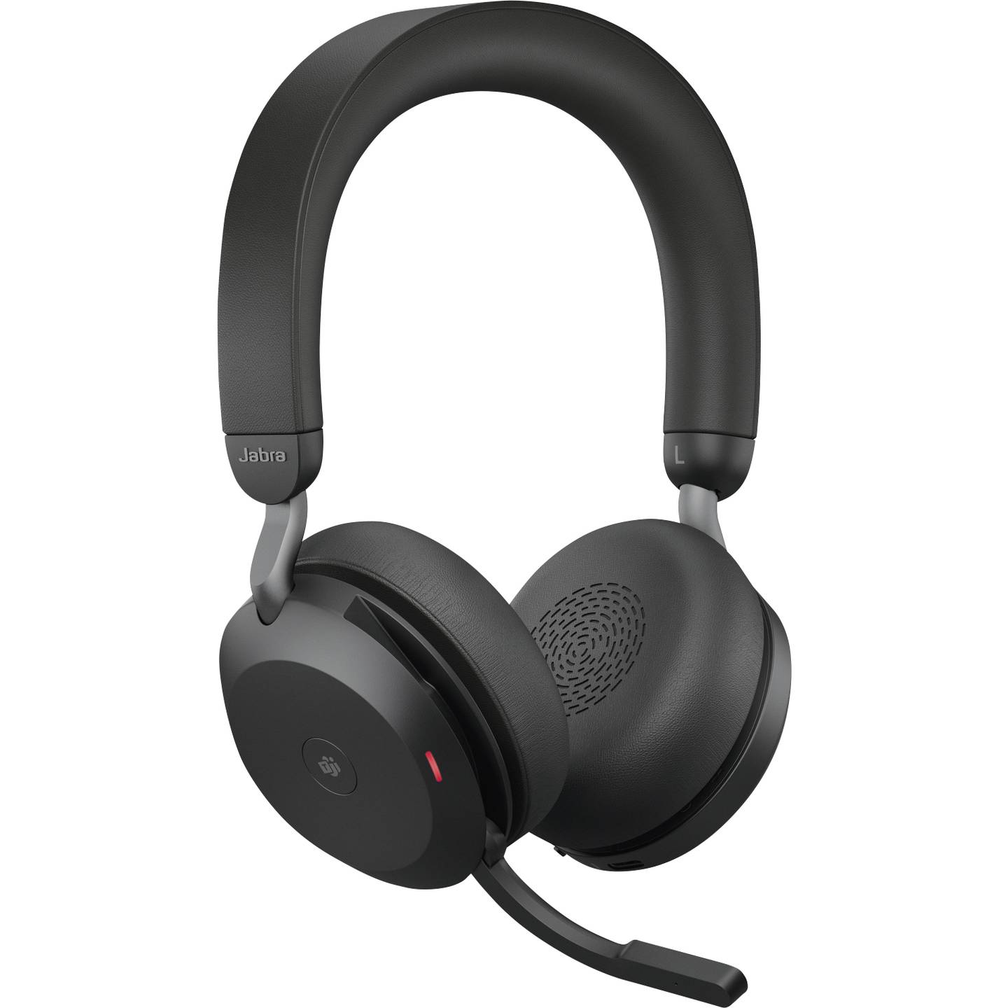 Jabra On Ear Headset Evolve2 75 Bluetooth Noise Cancelling Mikrofon Schwarz 36h - 5706991024302