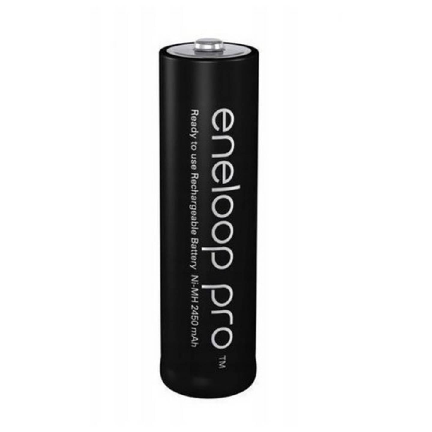 Panasonic Mignon Akku eneloop pro AA 2500mAh NiMH 4er Set inkl. Akkubox 1,2V - 5410853065036