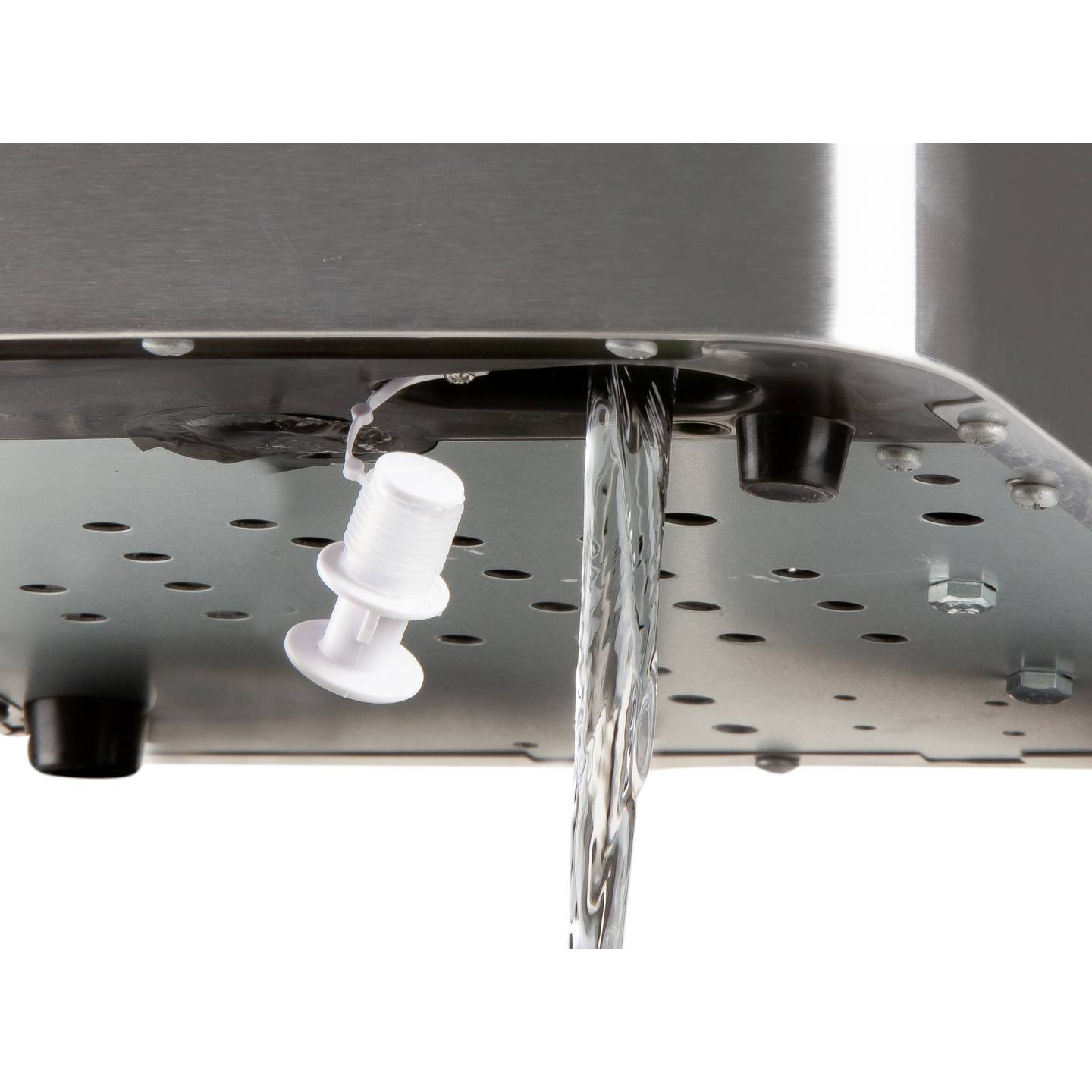 DOMO Eiswürfelbereiter 2,8l Kühlgerät Eiswürfelmaschine für Getränke weiß - 5411397147813