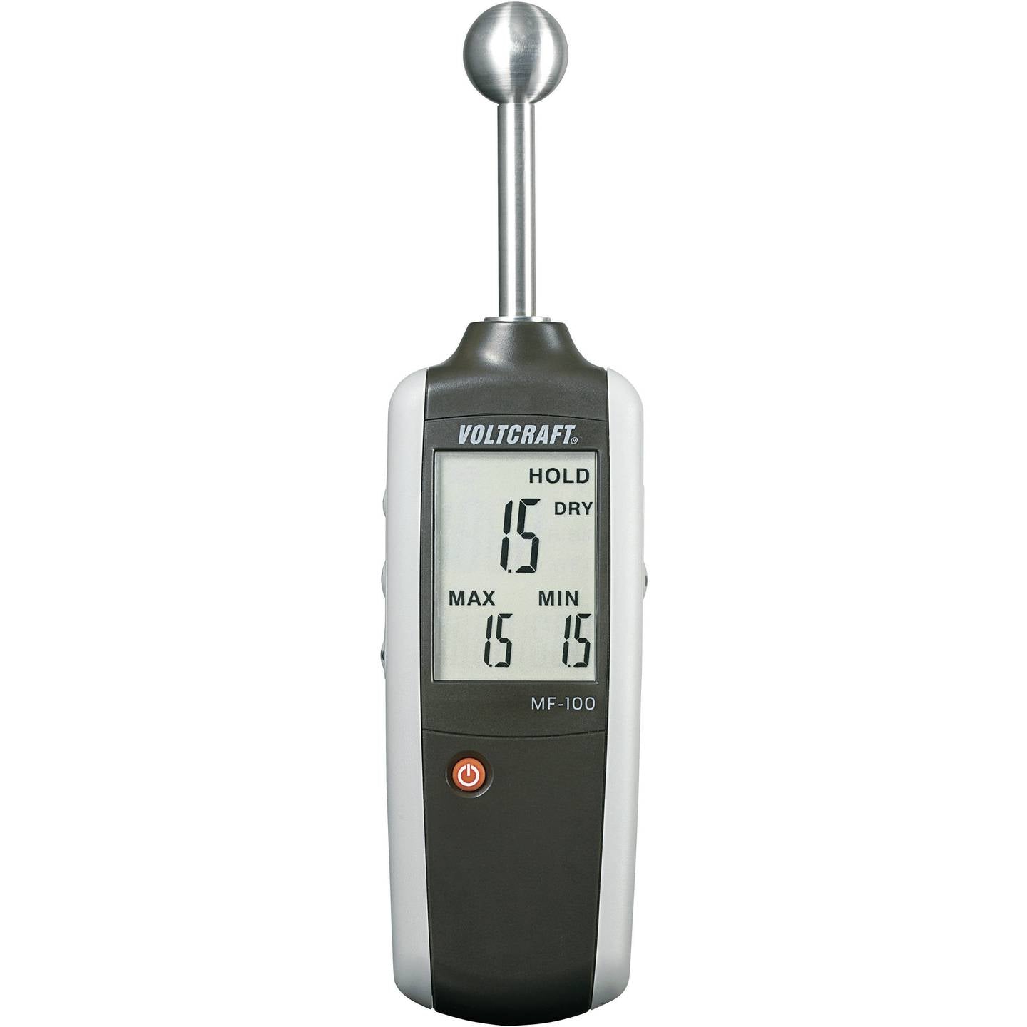 Voltcraft Materialfeuchteindikator MF-100 Feuchtigkeitsmesser Holz Baustoffe - 4016138567496