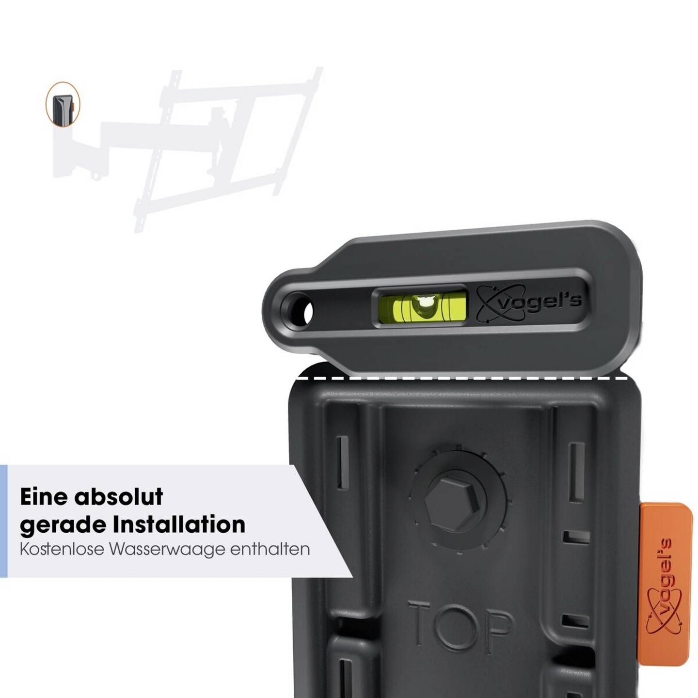 TV Wandhalterung Halter Vogel's TVM 3445B Schwarz Schwenkbar Neigbar Fernseher - 8712285347788