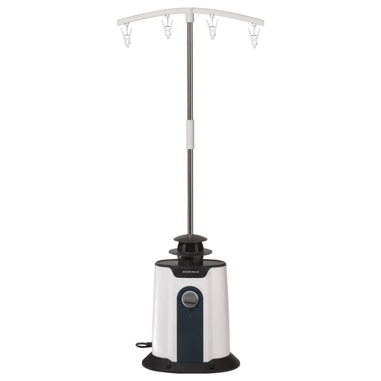 Basetech Hemdenbügler Bügeleisen 850W Handtuchheizkörper Badheizung weiß 980mm - 4064161396187
