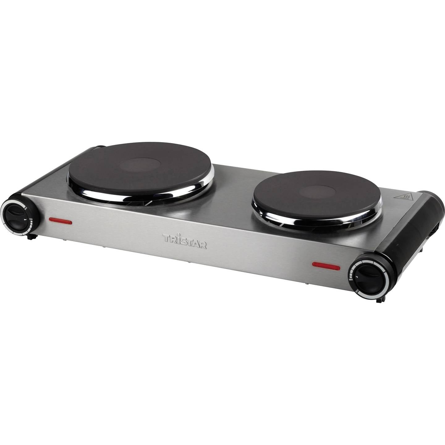 TRISTAR Doppel-Kochplatte Elektroherd Kochplatte 2-flammig 3000W schwarz 78x40cm - 4016138959284