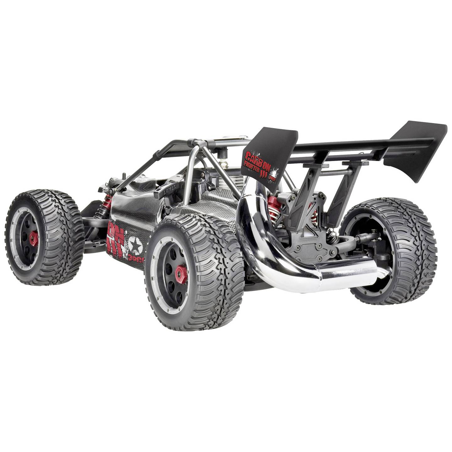 Reely RC Modellauto Carbon Fighter III Benzin Buggy 1:6 2WD Limitiert 80 km/h - 4064161397054