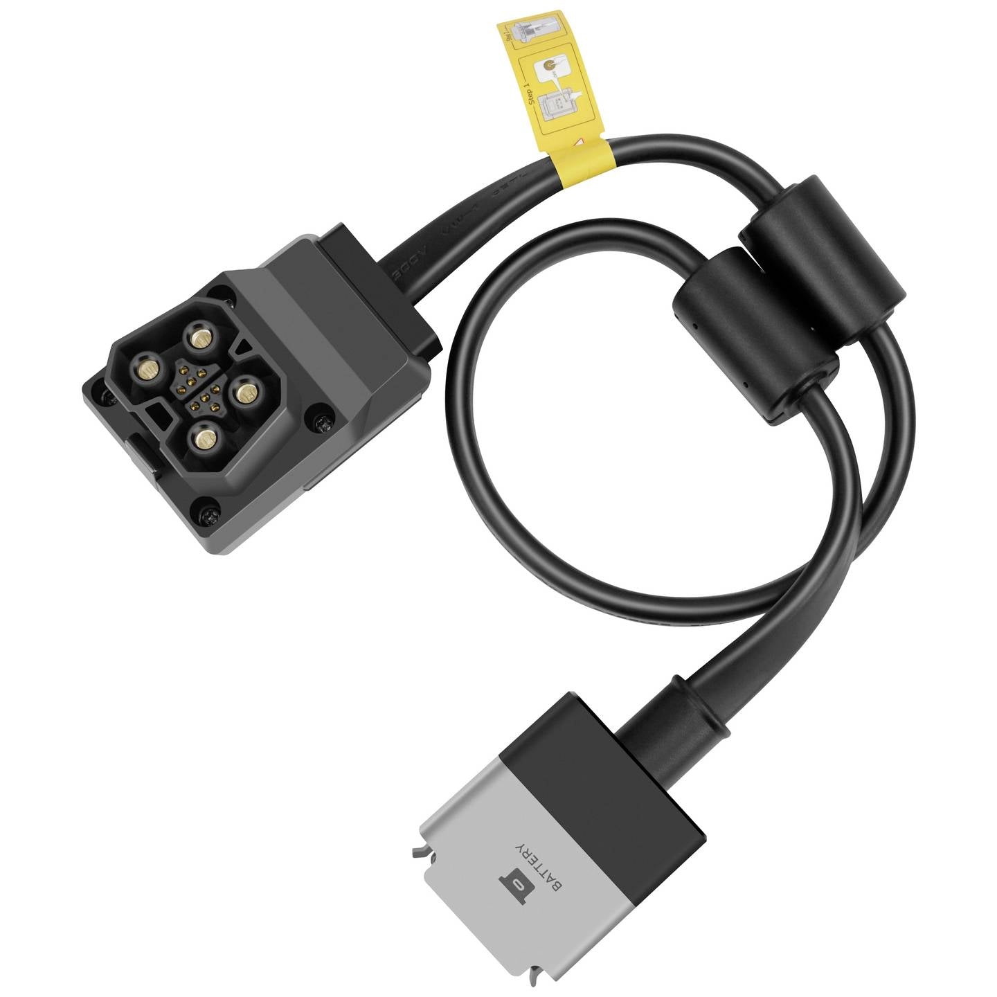 ECOFLOW Adapter-Kabel BKW-DELTA Pro Kabel schwarz 0,5m für PowerStream - 4895251606516