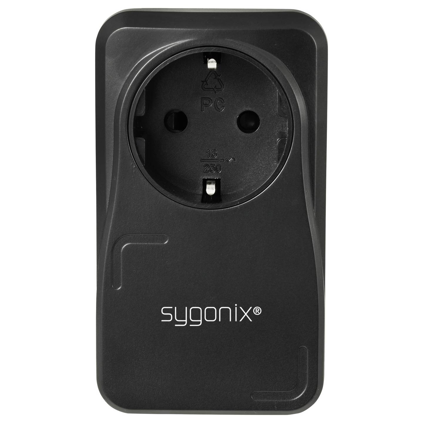 Sygonix Einschaltstrombegrenzer Strombegrenzer SX16 Schwarz Strombegrenzergerät - 4064161478050