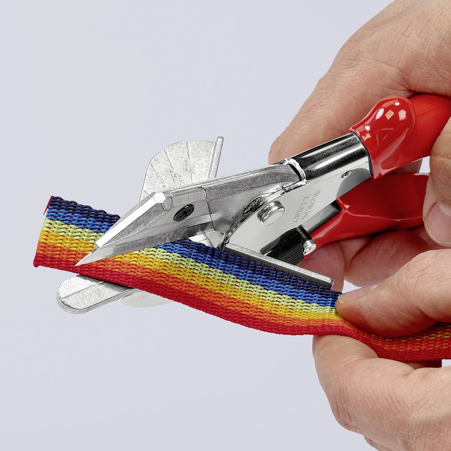 Knipex Gehrungsschere Kunststoffschneider Schere Gummiprofile 215mm 400g - 4003773046974
