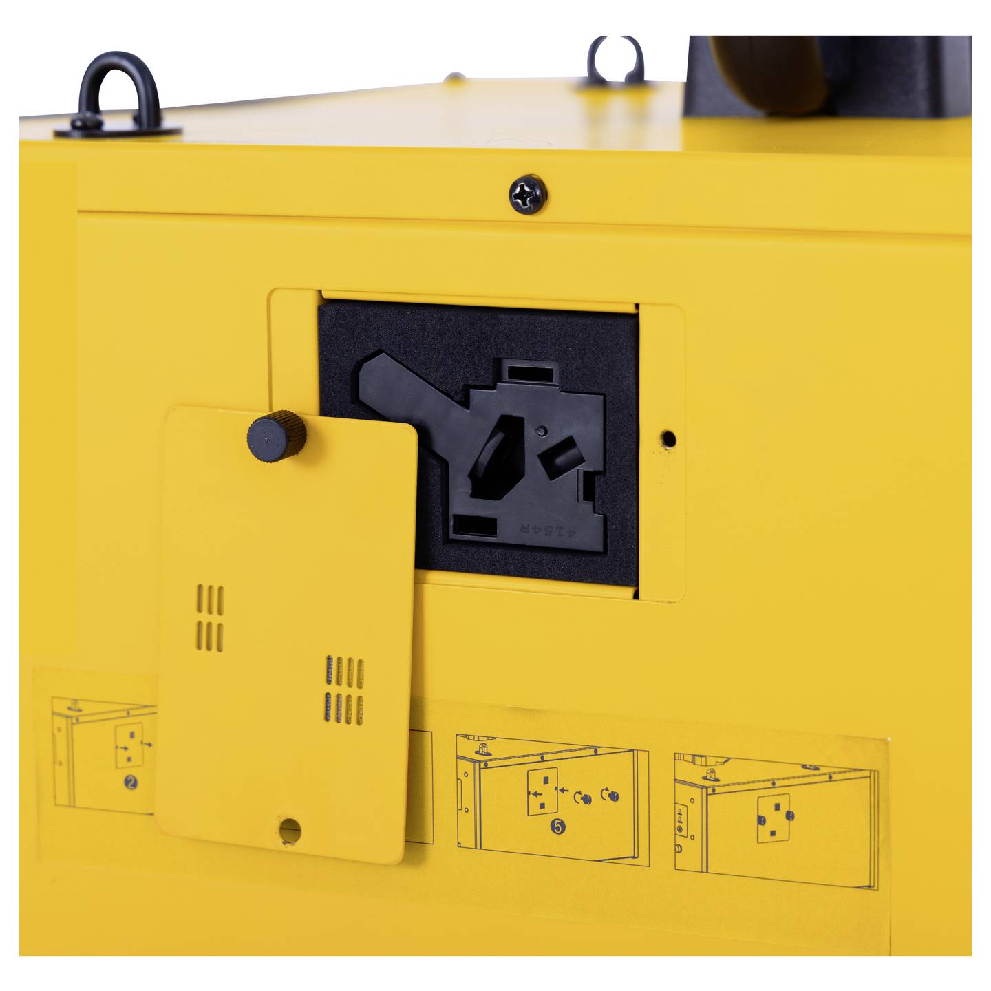 DEWALT DWXAF201 Luftreiniger 100W für Räume bis 28m² mit Timer und Tragegriff - 6921183004972